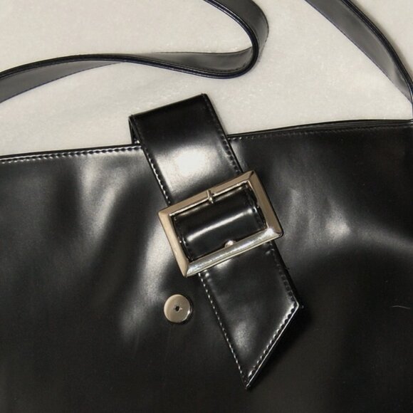 NWOT Lancome XL Black Shoulder Bag - Picture 5 of 11